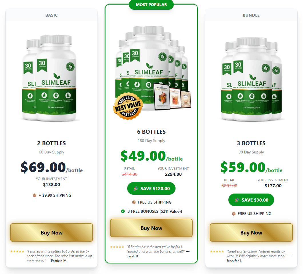 SlimLeaf  Offer